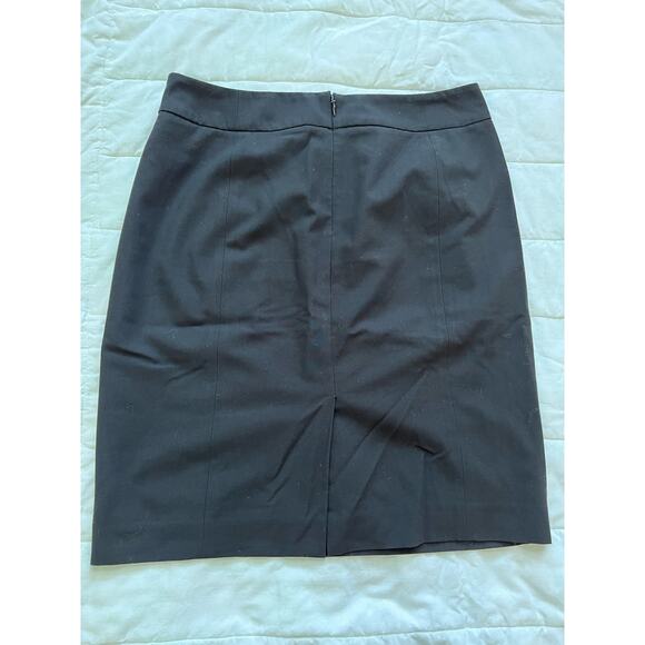 Calvin Klein Classic Black Straight Pencil Skirt Size 6 - Picture 2 of 7